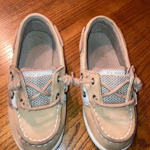 Toddler girl 11 velcro sperrys